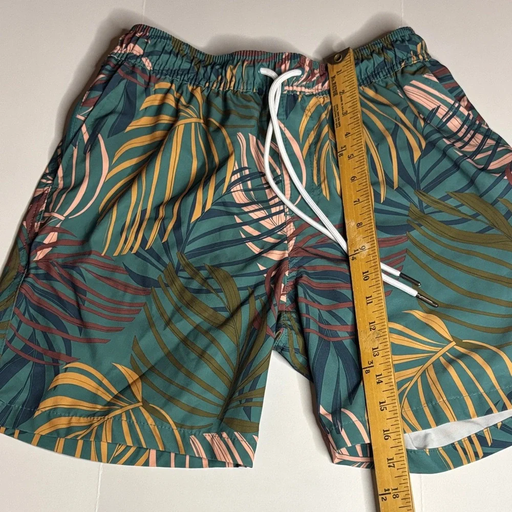 Goodfellow & Co Tropical Leaf Swim Trunks -80sku